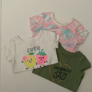 INFANT 3 PIECE T-SHIRT BUNDLE - size 18 months